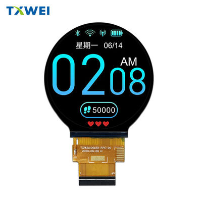 2.1インチ480*480IPS掃描機 パネル 産業制御 医療ノブ スイッチ 装置 円形LCDディスプレイ