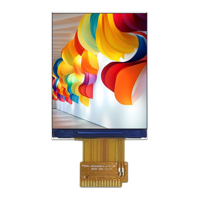 2インチ240*320TFT LCD 400cd/m2明るさ SPIインターフェイス 電動車両機器ディスプレイパネル