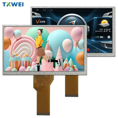 7インチ IPS TFT LCD 800*480 ピクセル 262K フルカラーディスプレイ RGB 24ビットインターフェース
