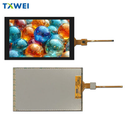 7インチ TFT LCD ディスプレイ 800*1280 明るさ 350cd/m2 セキュリティ アクセス コントロール ディスプレイ パネル