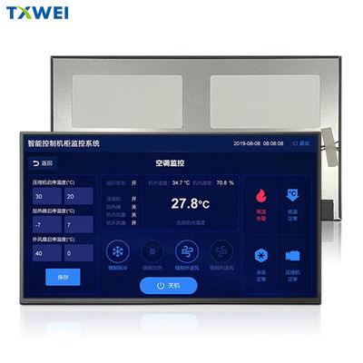 TXW185001B0 18.5 インチ 景観型 IPS TFT LCD パネル 1920*1080 240mA バックライト電流のLVDSインターフェース