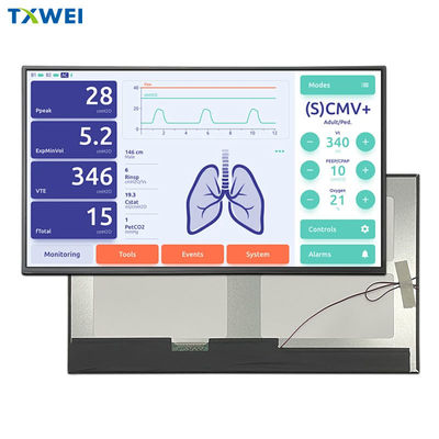 卸売18.5インチLCDディスプレイ 1920x1080スクリーン 400-2000nits LVDS LCDディスプレイ